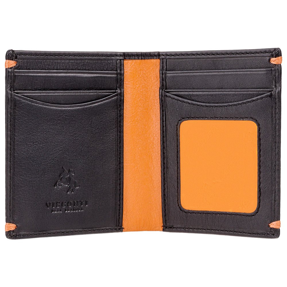 Гаманець чоловічий Visconti AP60 Thun (Black Orange)