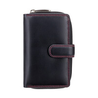 Кошелек женский Visconti CD22 Ruby (Black Red)