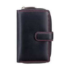 Гаманець жіночий Visconti CD22 Ruby (Black Red)
