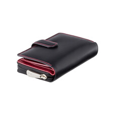 Гаманець жіночий Visconti CD22 Ruby (Black Red)