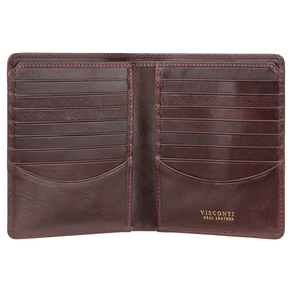 Гаманець чоловічий Visconti CR93 Predator c RFID (Brown)