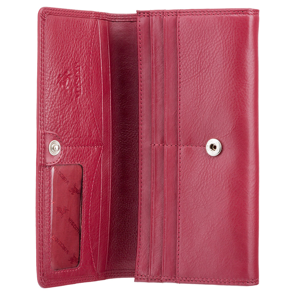 Гаманець жіночий Visconti HT35 Buckingham c RFID (Red)