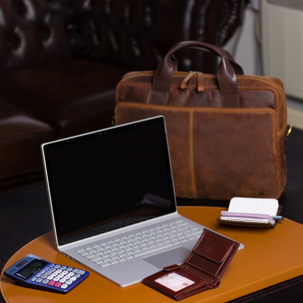 Гаманець чоловічий Visconti MZ3 Milan c RFID (Italian Brown)