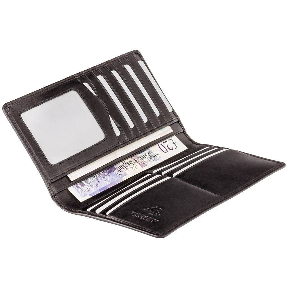 Гаманець чоловічий Visconti MZ6 Turin c RFID (Italian Black)