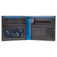 Гаманець чоловічий Visconti PM101 Pablo c RFID (Black Blue)