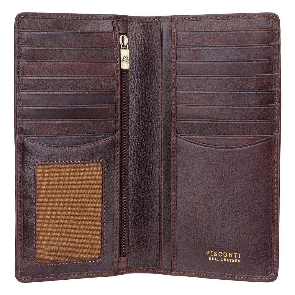 Гаманець чоловічий Visconti TSC45 Carrara c RFID (Brown)