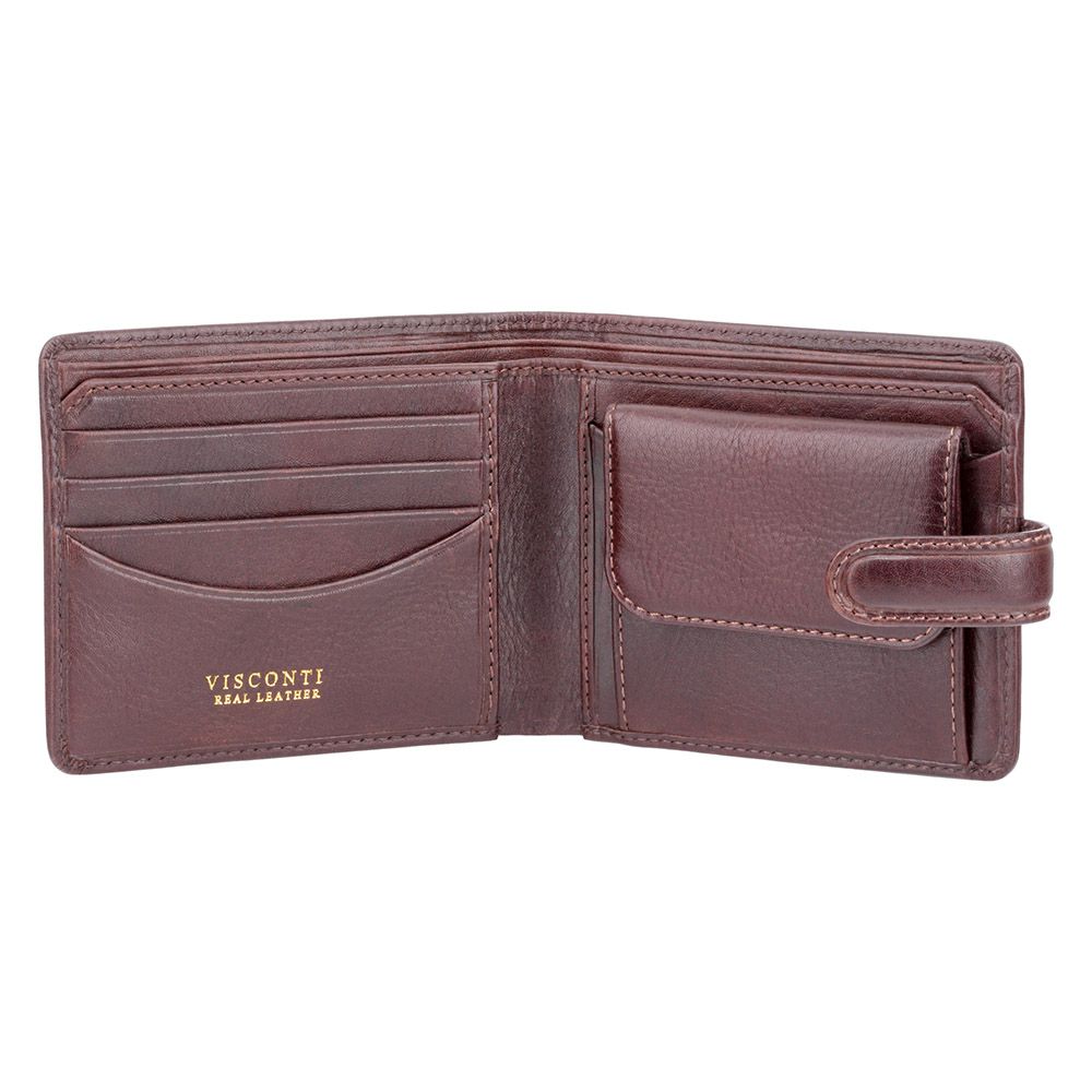 Гаманець чоловічий Visconti TSC47 Riccardo c RFID (Brown)