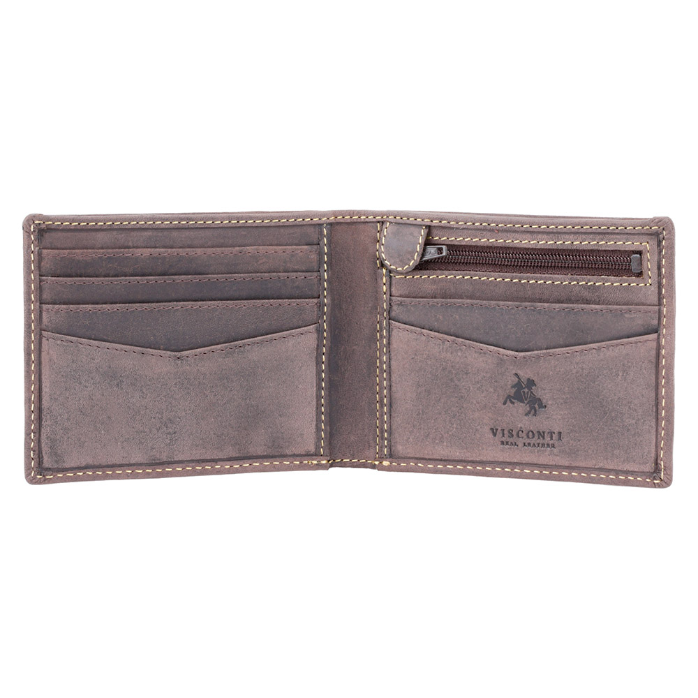Гаманець чоловічий Visconti VSL20 Sword c RFID (Oil Brown)