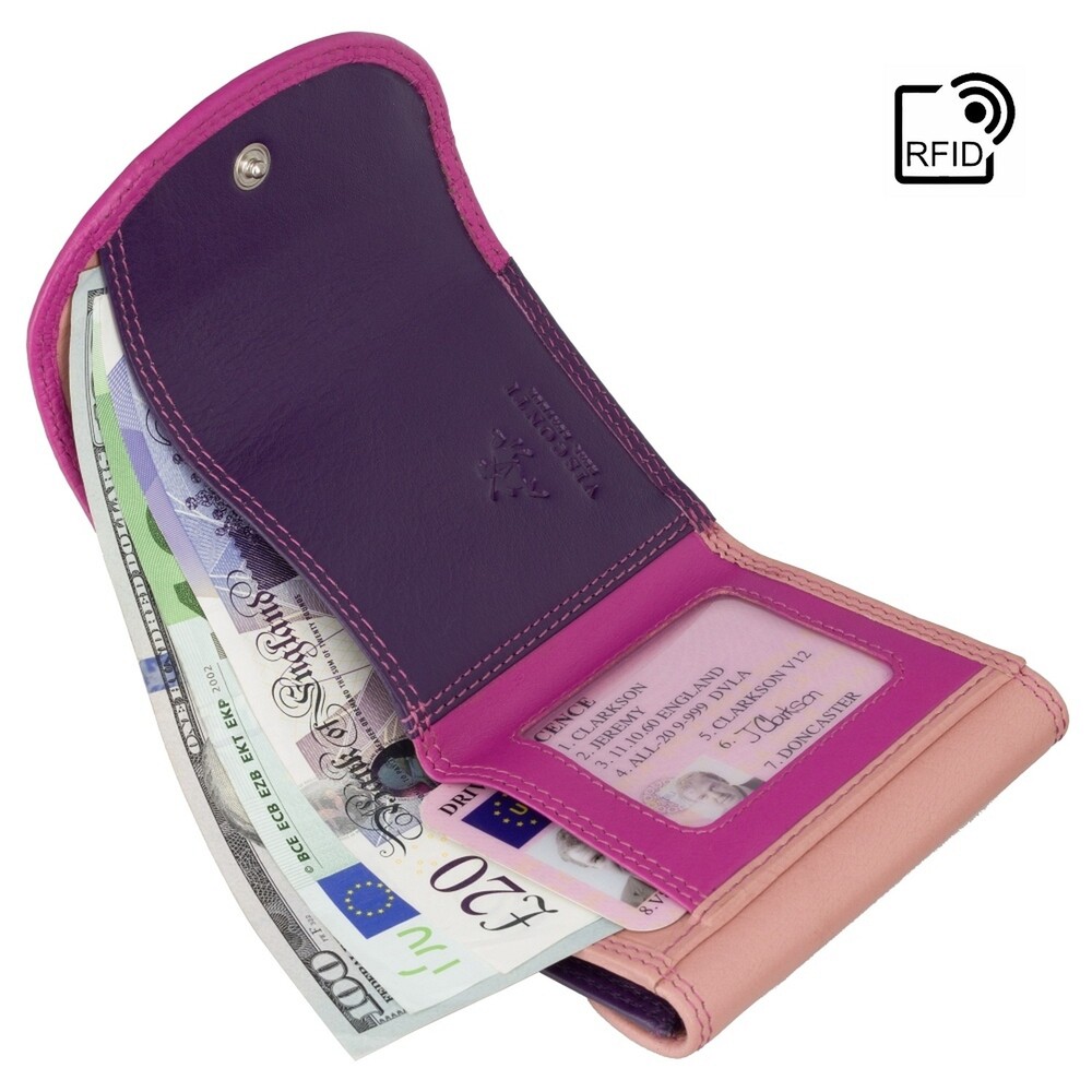 Гаманець жіночий Visconti RB126 Zanzibar (Berry Multi)