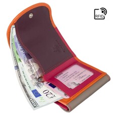 Гаманець жіночий Visconti RB126 Zanzibar (Orange Multi)