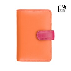 Кошелек женский Visconti RB51 Fiji с RFID (Orange Multi)