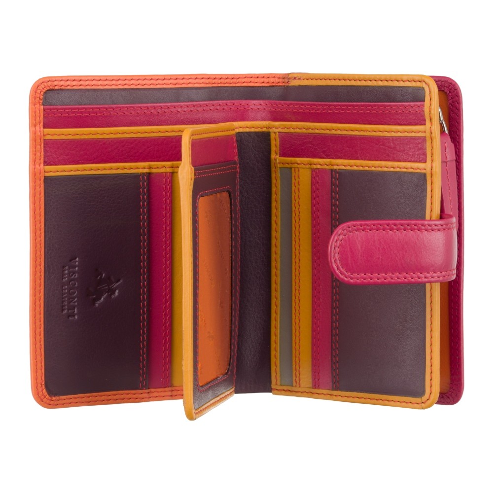 Гаманець жіночий Visconti RB51 Fiji с RFID (Orange Multi)
