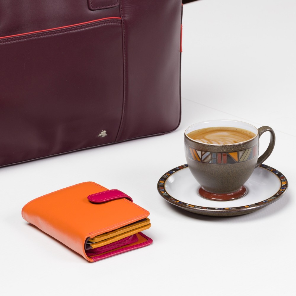 Гаманець жіночий Visconti RB51 Fiji с RFID (Orange Multi)