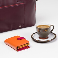 Кошелек женский Visconti RB51 Fiji с RFID (Orange Multi)