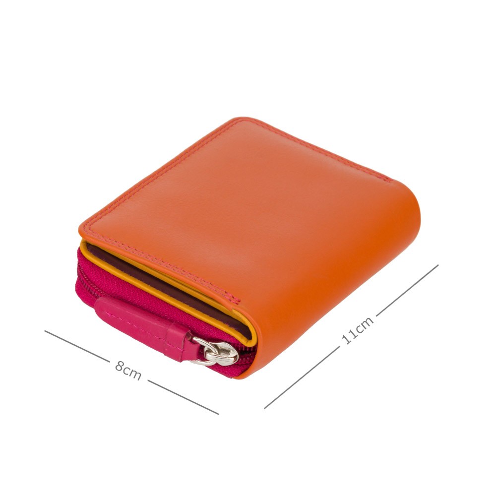 Гаманець жіночий Visconti RB53 Hawaii с RFID (Orange Multi)
