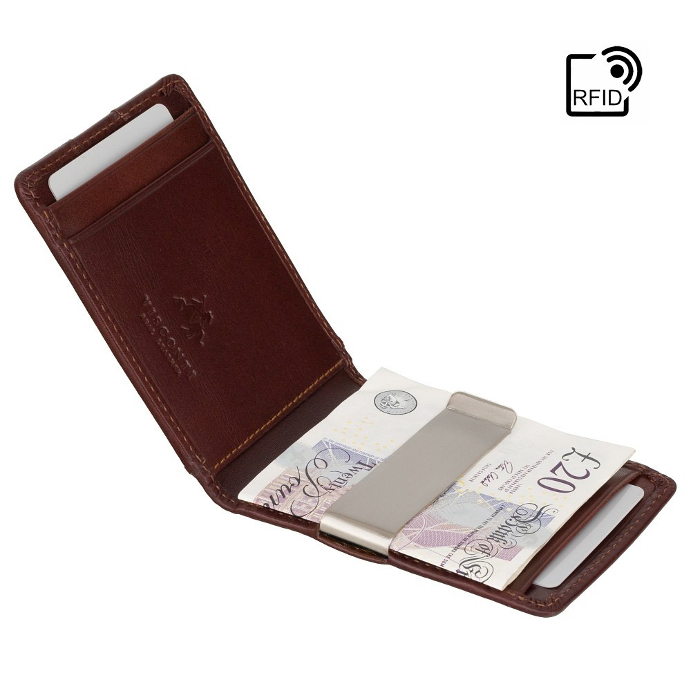 Зажим для купюр Visconti VSL57 (Brown Monza)