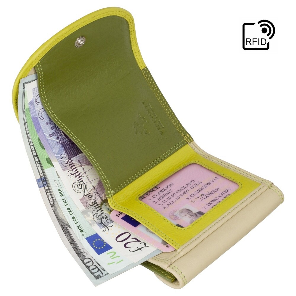 Гаманець жіночий Visconti RB126 Zanzibar (Lime Multi)