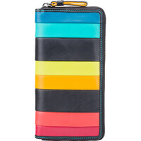 Гаманець жіночий Visconti STR5 Corfu c RFID (Black Multi)