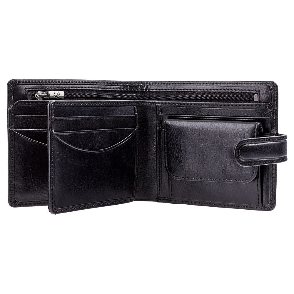 Гаманець чоловічий Visconti TSC42 Arezzo c RFID (Black)