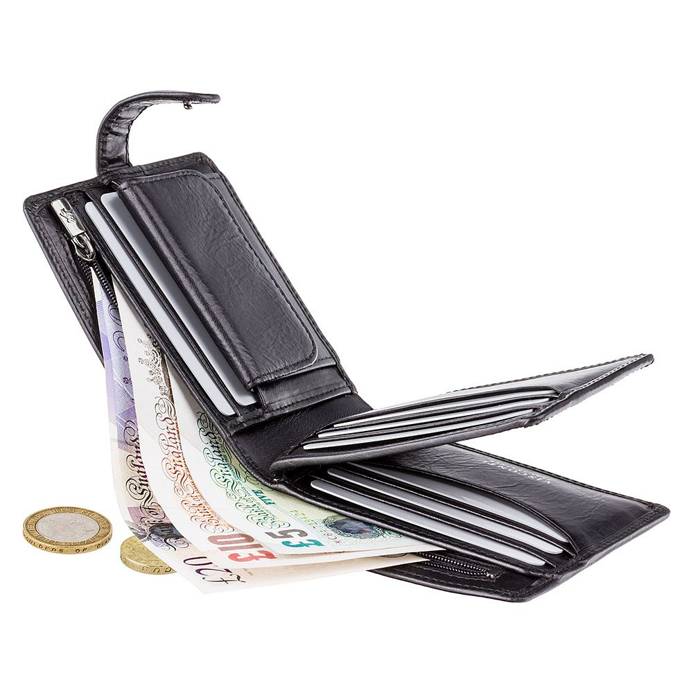 Гаманець чоловічий Visconti TSC42 Arezzo c RFID (Black)