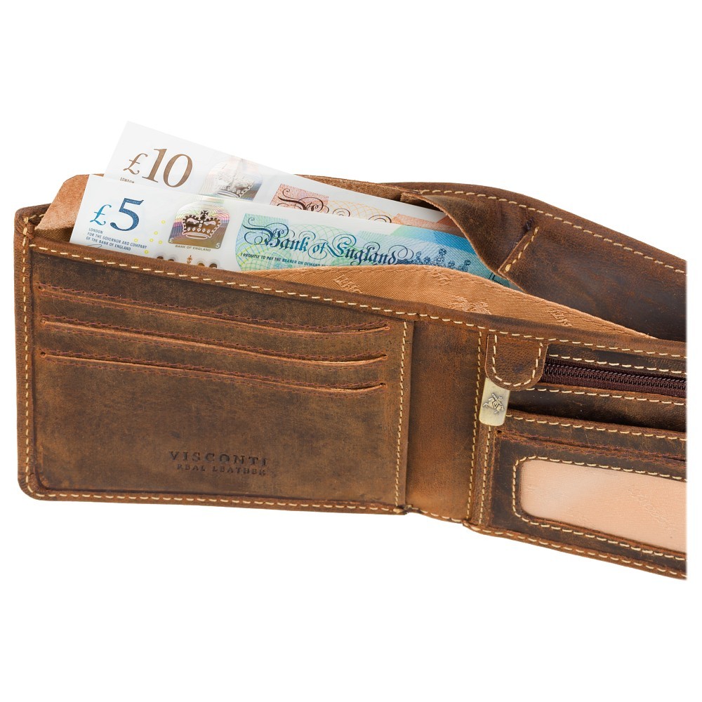 Гаманець чоловічий Visconti VSL33 TAP-N-GO c RFID (Oil Tan)