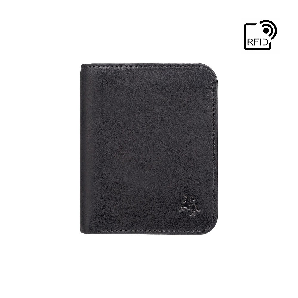Гаманець чоловічий Visconti VSL34 Lank c RFID (Black-Cobalt)