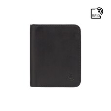 Гаманець чоловічий Visconti VSL34 Lank c RFID (Black-Orange)