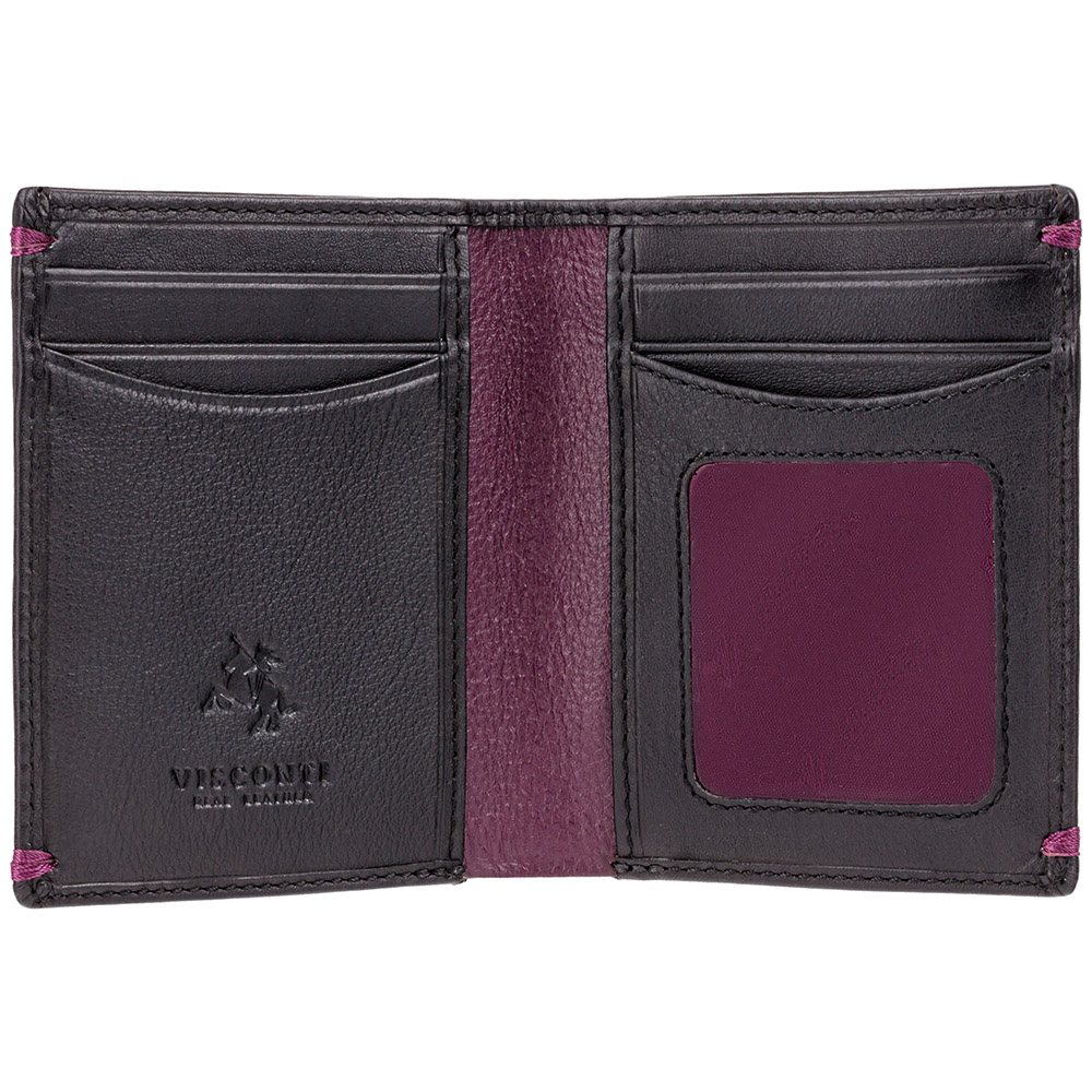 Гаманець чоловічий Visconti AP60 Thun (Black Burgundy)