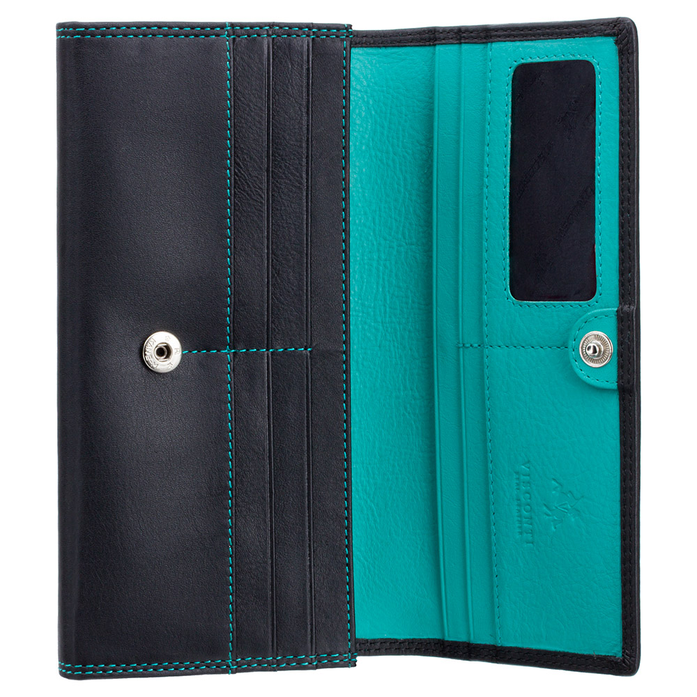 Кошелек женский Visconti CD21 Topaz (Black Aqua)