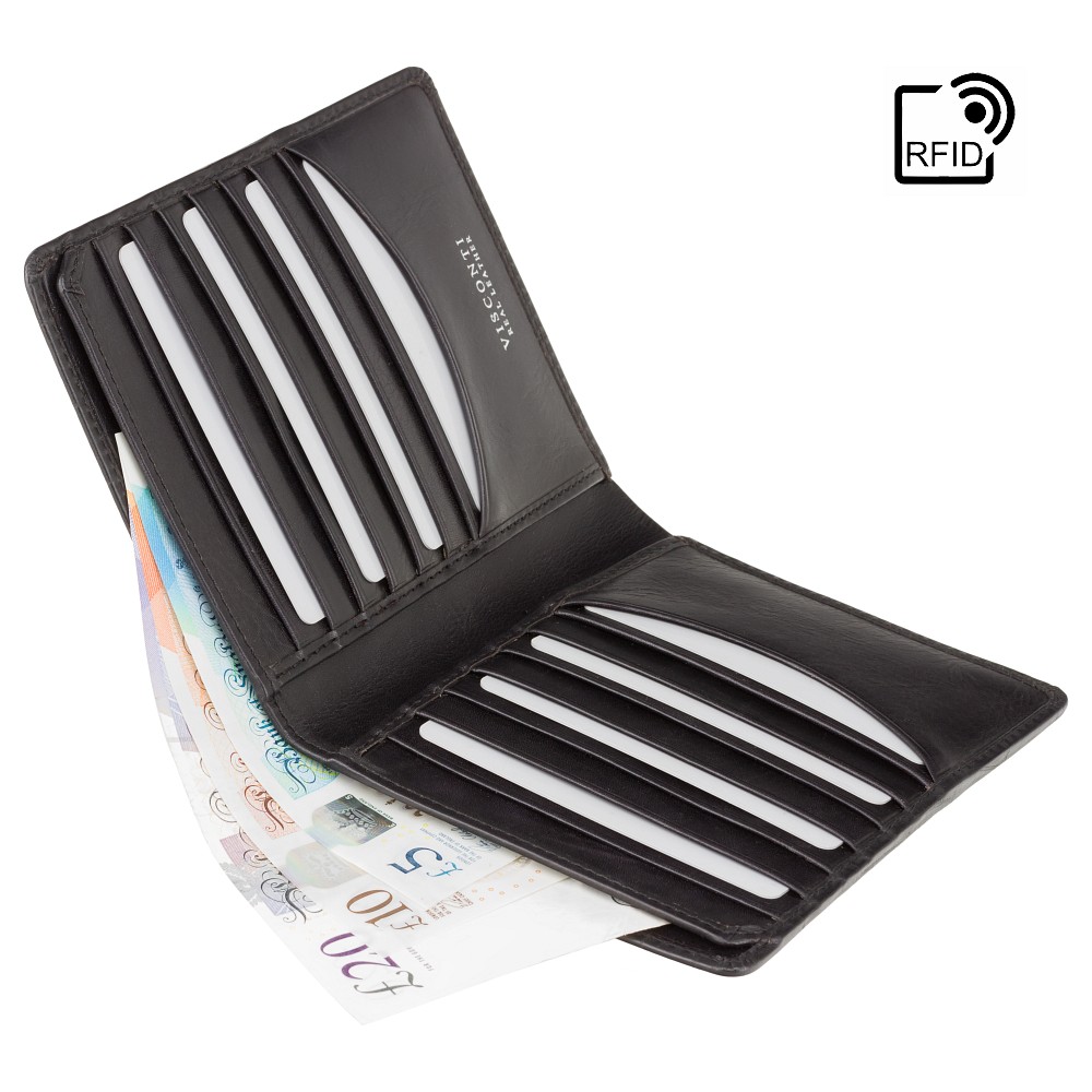 Гаманець чоловічий Visconti CR93 Predator c RFID (Black)