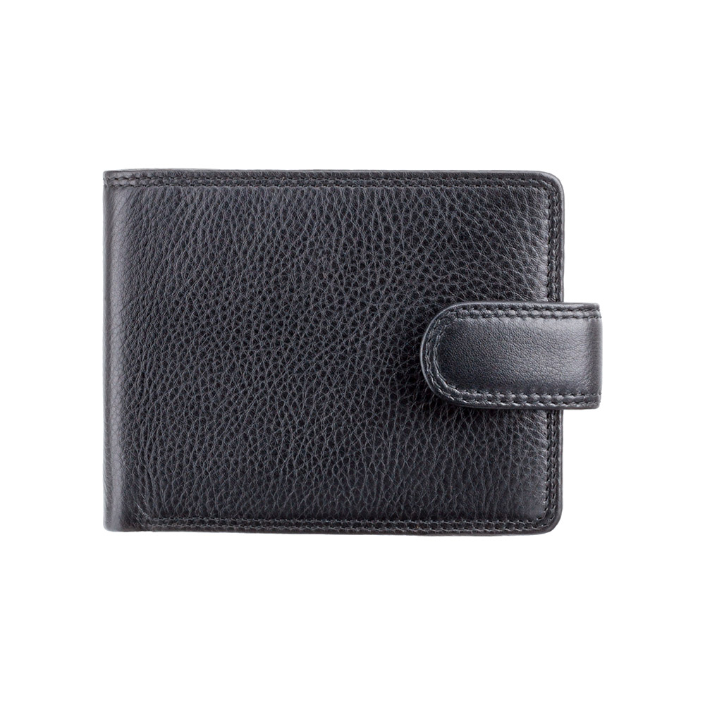 Гаманець чоловічий Visconti HT13 Strand c RFID (Black)