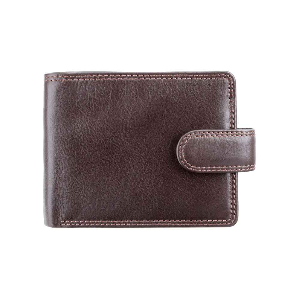 Гаманець чоловічий Visconti HT13 Strand c RFID (Chocolate)