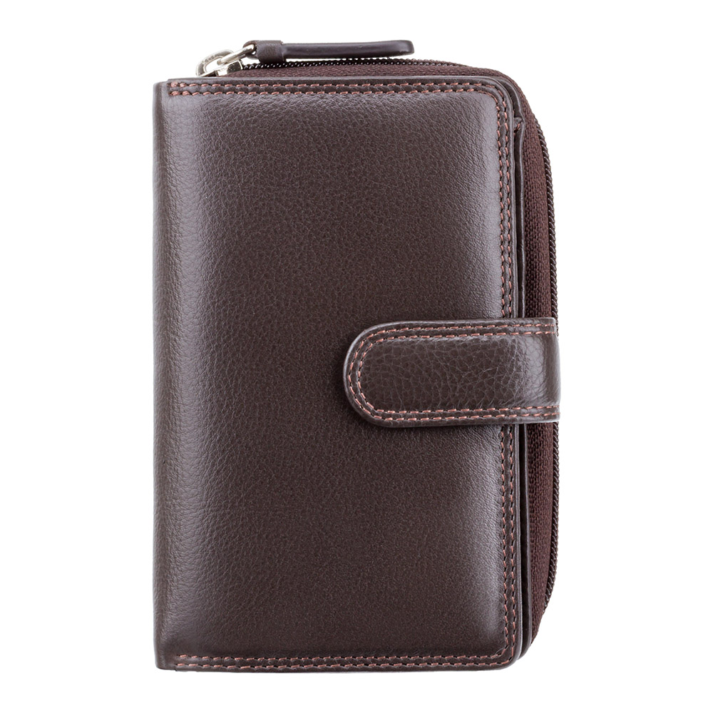 Кошелек женский Visconti HT33 Madame c RFID (Chocolate)