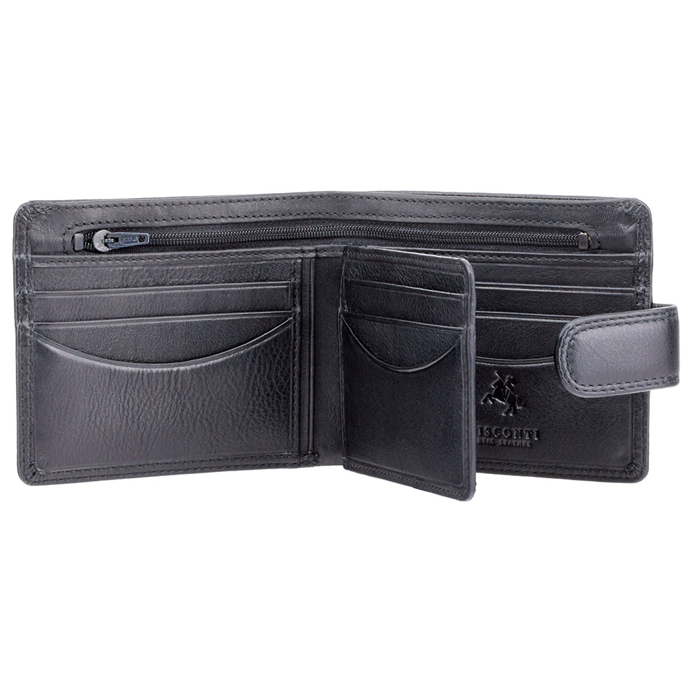 Кошелек мужской Visconti HT9 Sloan c RFID (Black)
