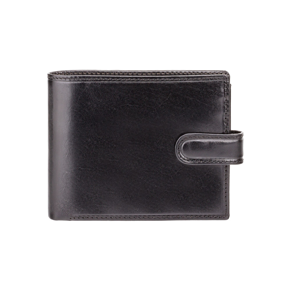 Гаманець чоловічий Visconti MZ5 Rome c RFID (Italian Black)