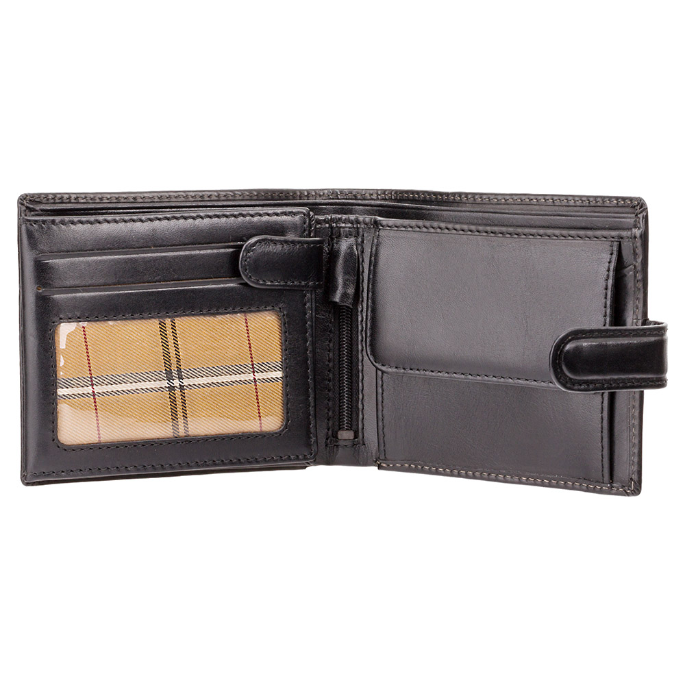 Гаманець чоловічий Visconti MZ5 Rome c RFID (Italian Black)