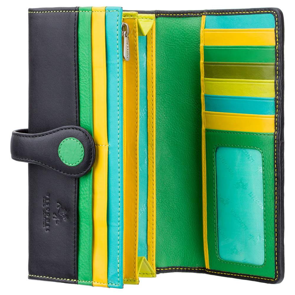 Кошелек женский Visconti P2 Neptune c RFID (Lily Pad)