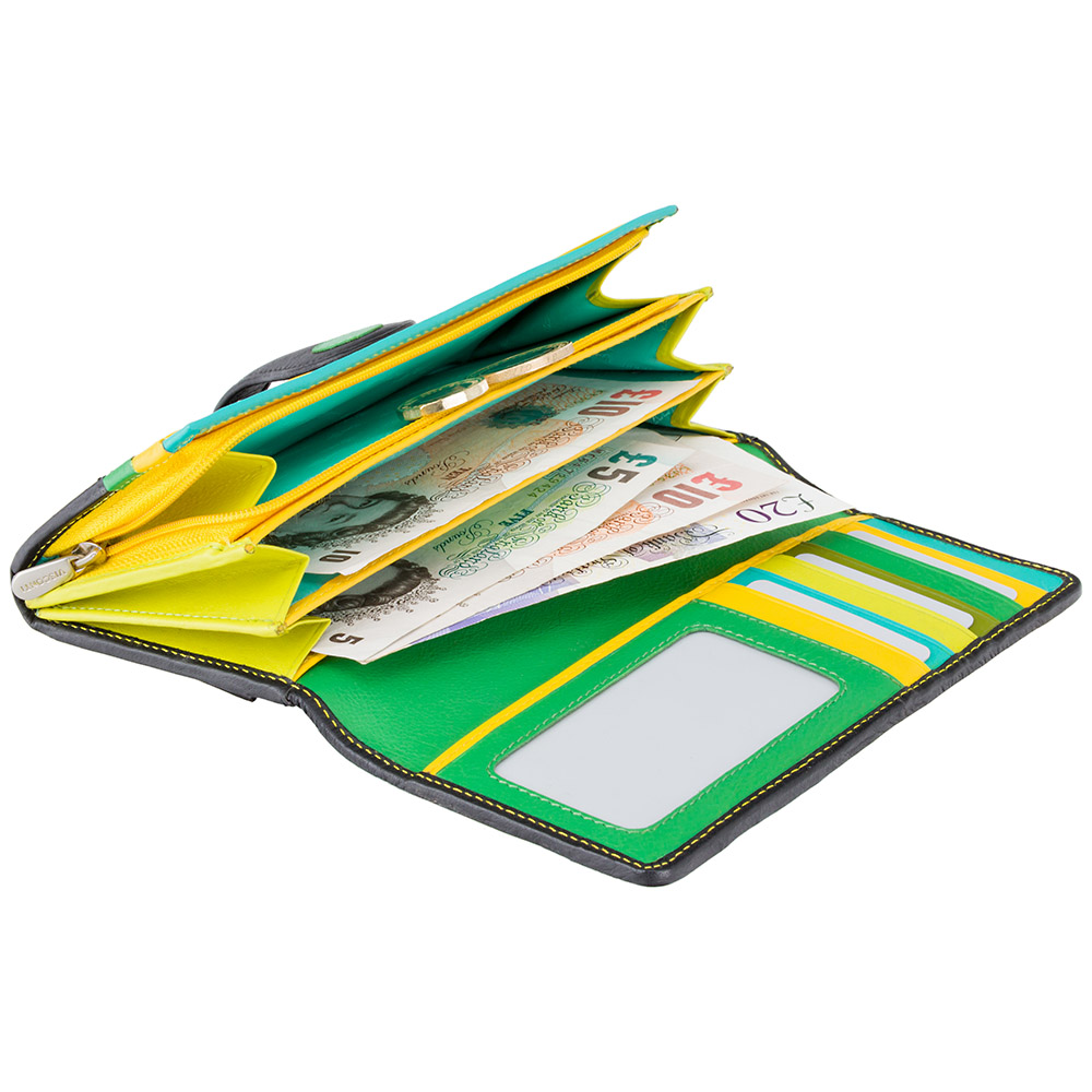Кошелек женский Visconti P2 Neptune c RFID (Lily Pad)