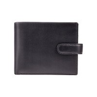 Гаманець чоловічий Visconti PM102 Leonardo c RFID (Black Blue)