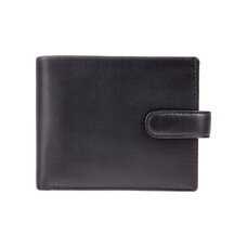 Гаманець чоловічий Visconti PM102 Leonardo c RFID (Black Blue)