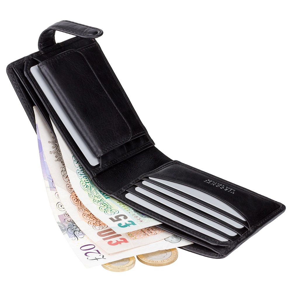 Гаманець чоловічий Visconti TSC47 Riccardo c RFID (Black)