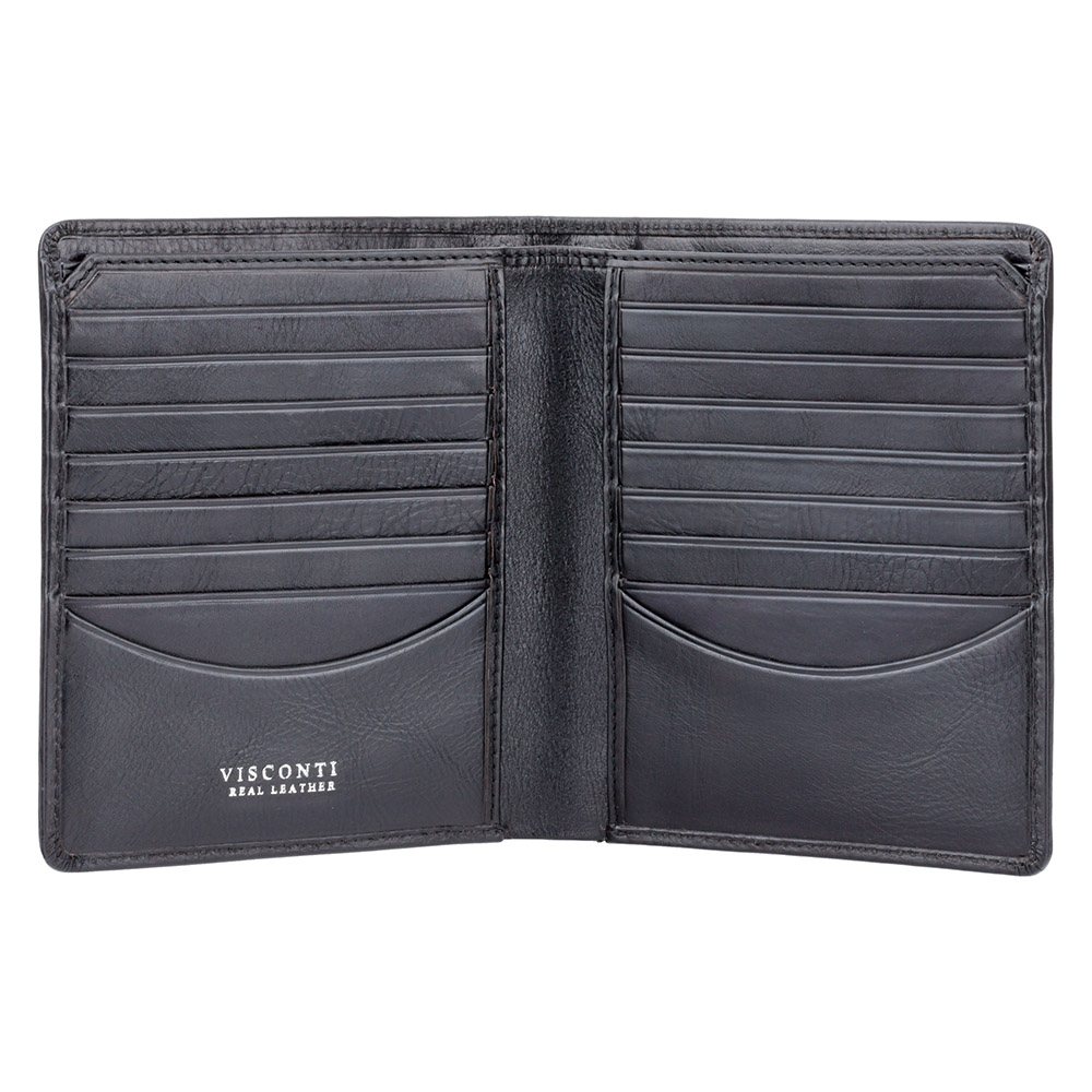 Гаманець чоловічий Visconti TSC49 Matteo c RFID (Black)