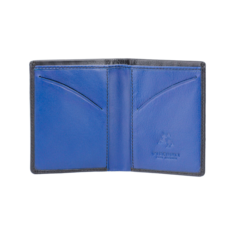 Гаманець чоловічий Visconti VSL21 Saber c RFID (Black Cobalt)