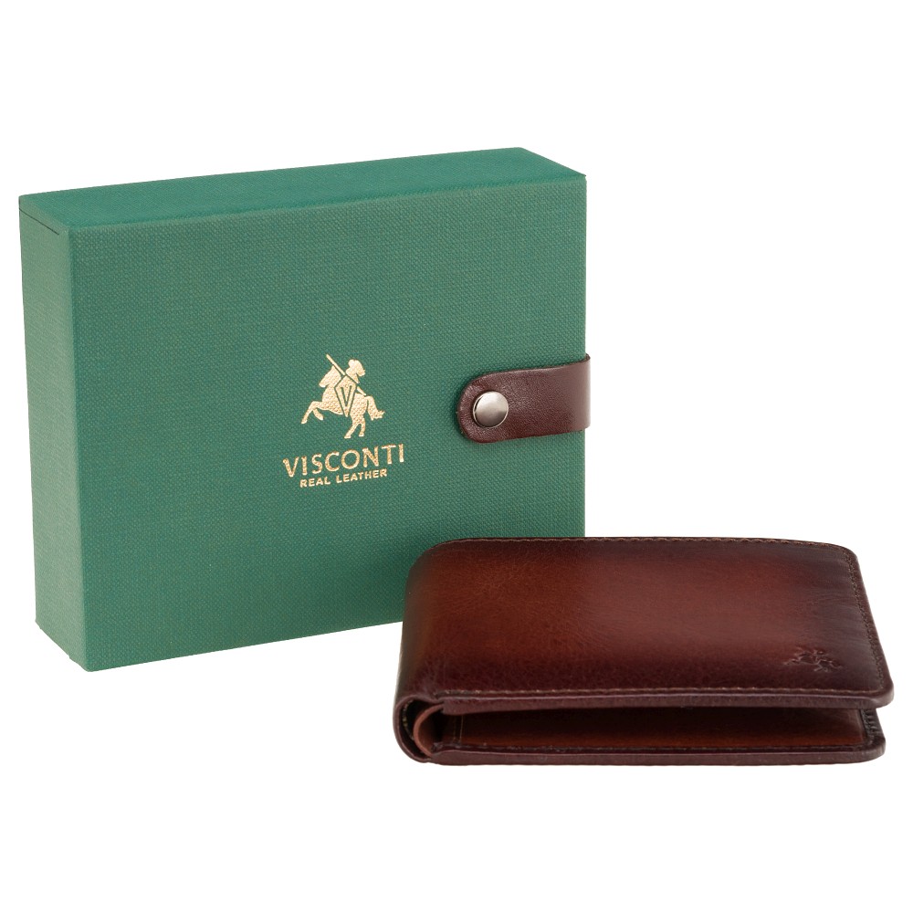 Портмоне чоловіче Visconti AT58 B/TAN