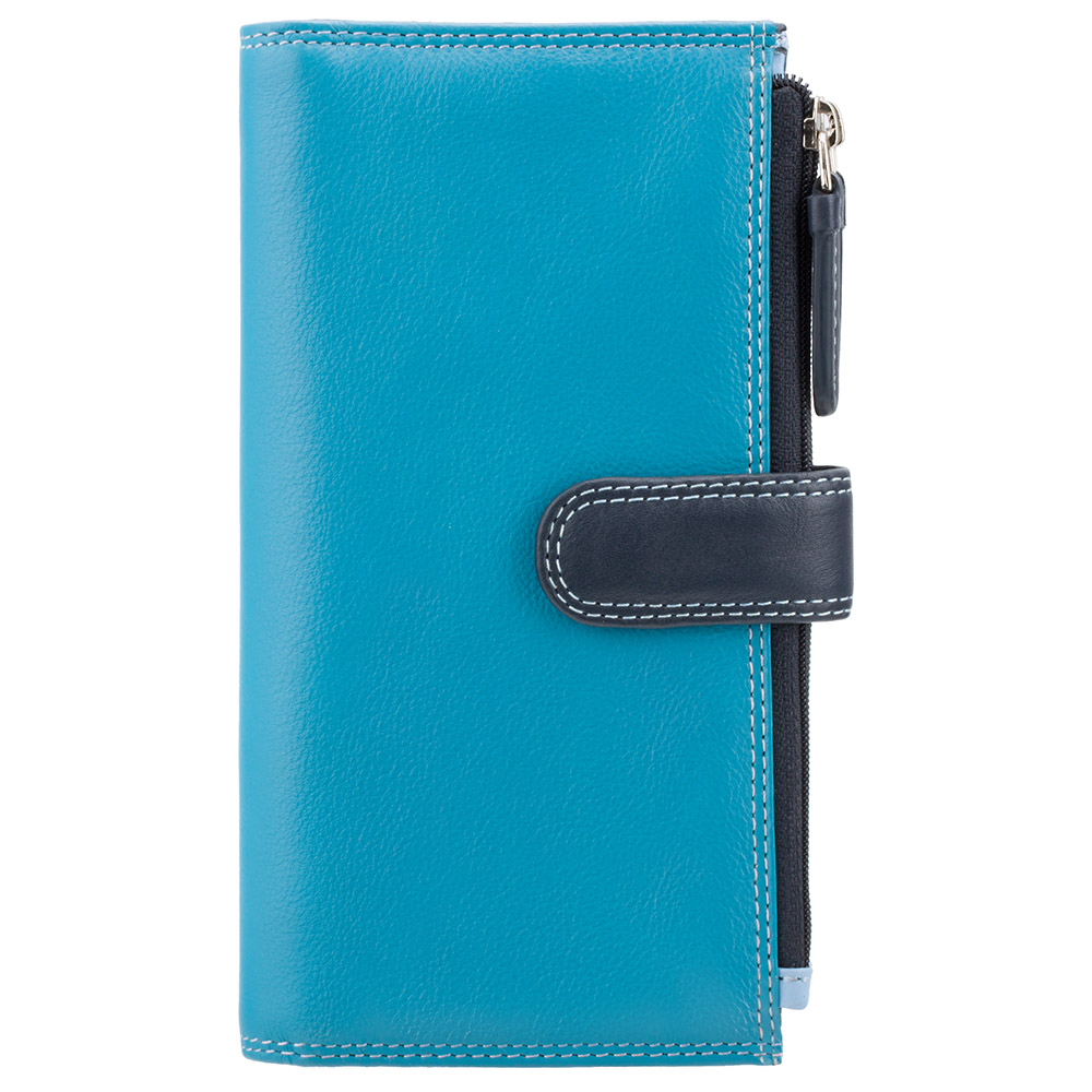 Гаманець жіночий Visconti RB100 Bermuda c RFID (Blue Multi)