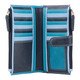 Гаманець жіночий Visconti RB100 Bermuda c RFID (Blue Multi)