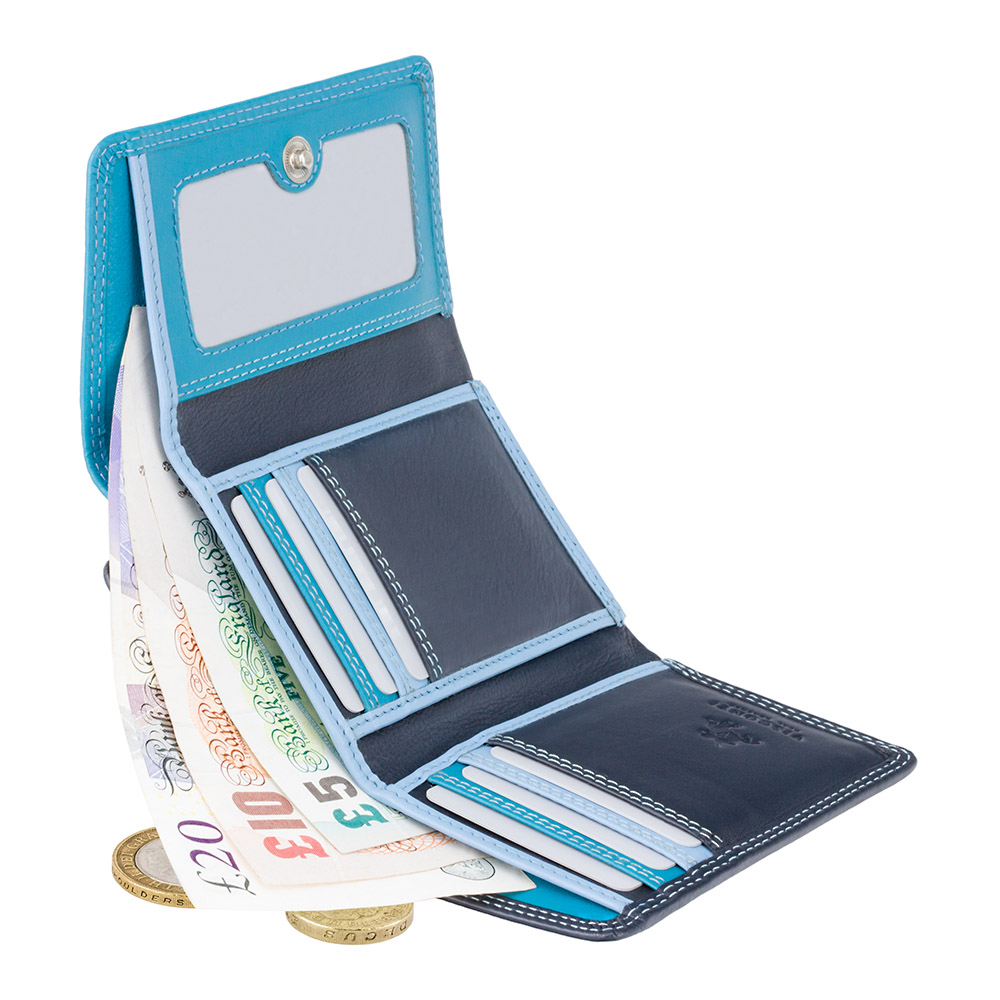 Кошелек женский Visconti RB39 Biola c RFID (Blue Multi)