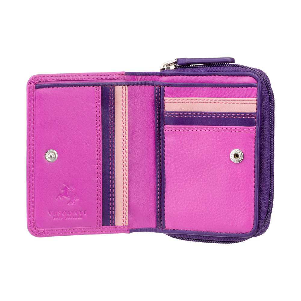 Гаманець жіночий Visconti RB53 Hawaii c RFID (Berry Multi)