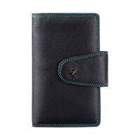 Гаманець жіночий Visconti SP30 Ylang c RFID (Black Multi)