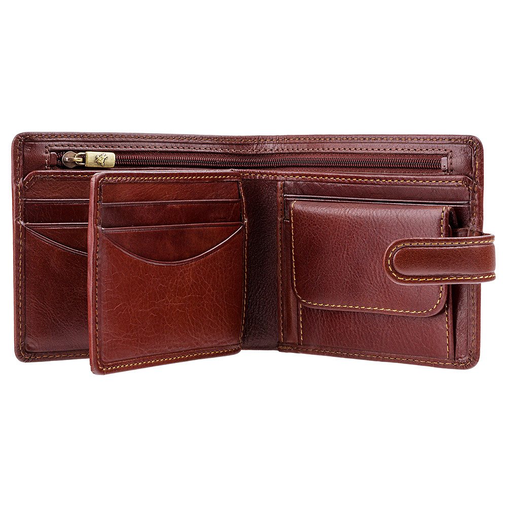 Гаманець чоловічий Visconti TSC42 Arezzo c RFID (Tan)